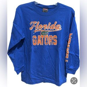 Florida Gators Long Sleeve Youth Large 14/16 Unisex Jersey Blue Orange College